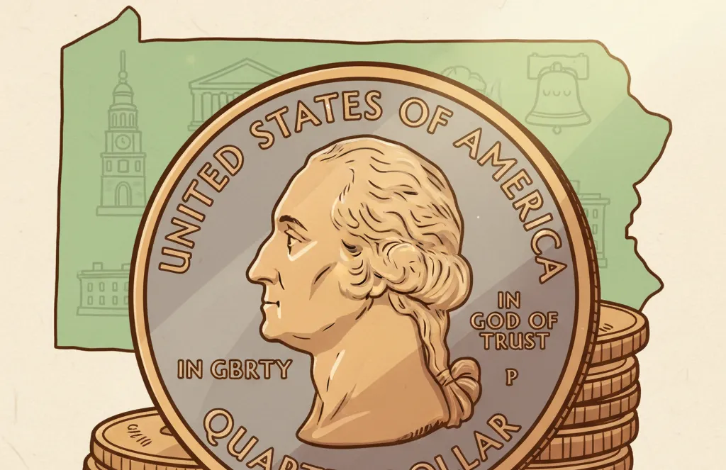 Pennsylvania Quarter 1999-P